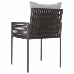 VidaXL 364100 chaise d'extérieur Terrace Siège rembourré Polyester Crème, Blanc - Vue supplémentaire 6