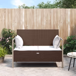 Profitez d'un moment agréable dans votre espace extérieur avec ce banc de jardin à 2 places ! C'est un complément parfait à v ...