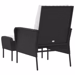 VidaXL 364116 chaise d'extérieur Terrace Siège rembourré Polyester Crème, Blanc - Vue supplémentaire 5