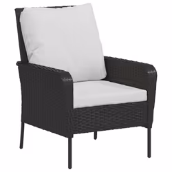 VidaXL 364116 chaise d'extérieur Terrace Siège rembourré Polyester Crème, Blanc - Vue supplémentaire 6