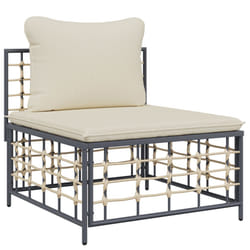 VidaXL 364131 banc de jardin Polyester, Tissu