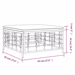 VidaXL 364132 banc de jardin Polyester, Tissu - Vue supplémentaire 6