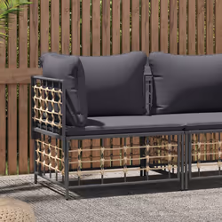 VidaXL 364134 banc de jardin Polyester, Tissu
