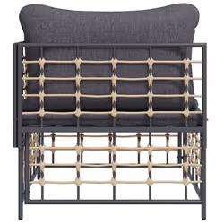 VidaXL 364134 banc de jardin Polyester, Tissu - Vue supplémentaire 5