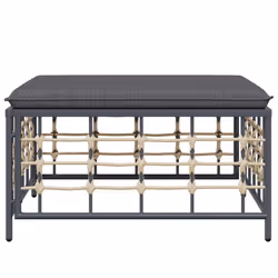 VidaXL 364136 banc de jardin Polyester, Tissu