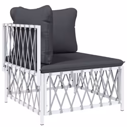 VidaXL 364138, Gris foncé, Polyester, Tissu, 110 kg, Adultes et enfants, 720 mm, 720 mm