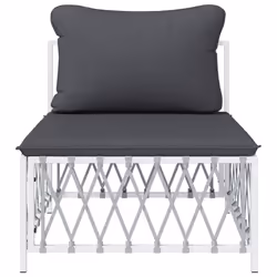 VidaXL 364139 banc de jardin Polyester, Tissu