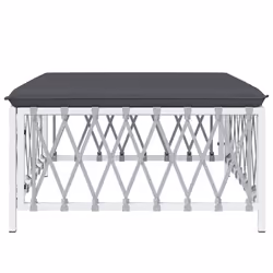 VidaXL 364140 banc de jardin Polyester, Tissu