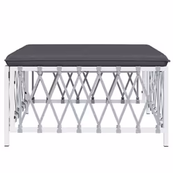 VidaXL 364140 banc de jardin Polyester, Tissu - Vue supplémentaire 4