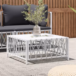 VidaXL 364141 banc de jardin Tissu, Acier