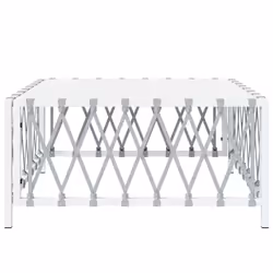 VidaXL 364141 banc de jardin Tissu, Acier