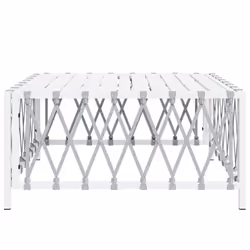 VidaXL 364141 banc de jardin Tissu, Acier - Vue supplémentaire 4