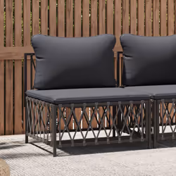 VidaXL 364143 banc de jardin Polyester, Tissu - Vue supplémentaire 2