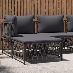 VidaXL 364144 banc de jardin Polyester, Tissu