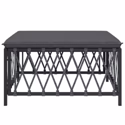 VidaXL 364144 banc de jardin Polyester, Tissu