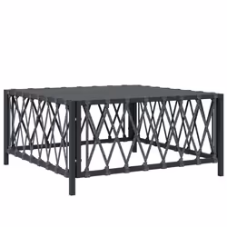 VidaXL 364145, Anthracite, Tissu, Acier, 110 kg, Adultes et enfants, 700 mm, 700 mm
