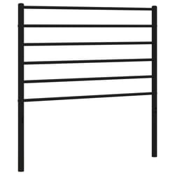 VidaXL 352345 tête de lit et pied de lit Noir