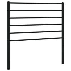 VidaXL 352346 tête de lit et pied de lit Noir