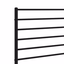 VidaXL 352346 tête de lit et pied de lit Noir - Vue supplémentaire 5
