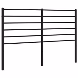 VidaXL 352351, Noir, Acier, 135 cm, 1420 mm, 90 cm, 30 mm
