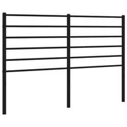 VidaXL 352353 tête de lit et pied de lit Noir