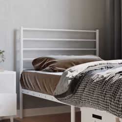 VidaXL 352394 tête de lit et pied de lit Blanc