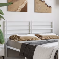 VidaXL 352399 tête de lit et pied de lit Blanc