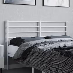 VidaXL 352399 tête de lit et pied de lit Blanc