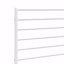 VidaXL 352399 tête de lit et pied de lit Blanc - Vue supplémentaire 4