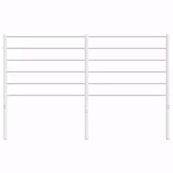 VidaXL 352400 tête de lit et pied de lit Blanc - Vue supplémentaire 4