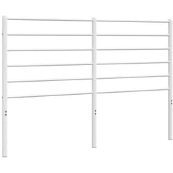 VidaXL 352402 tête de lit et pied de lit Blanc