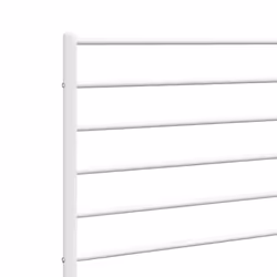 VidaXL 352403 tête de lit et pied de lit Blanc - Vue supplémentaire 6