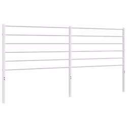 VidaXL 352404, Blanc, Acier, 180 cm, 1870 mm, 90 cm, 30 mm