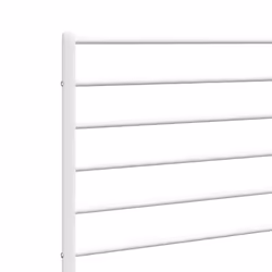 VidaXL 352404 tête de lit et pied de lit Blanc - Vue supplémentaire 6