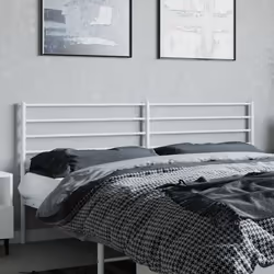VidaXL 352405 tête de lit et pied de lit Blanc - Vue supplémentaire 3