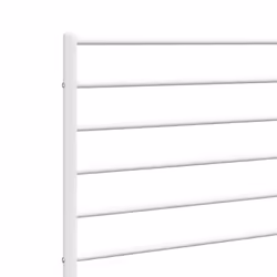 VidaXL 352406 tête de lit et pied de lit Blanc - Vue supplémentaire 5