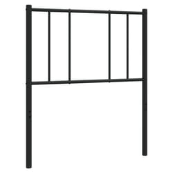 VidaXL 352506 tête de lit et pied de lit Noir