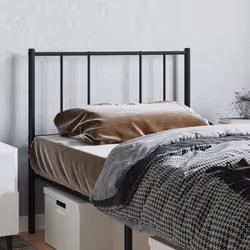 VidaXL 352506 tête de lit et pied de lit Noir