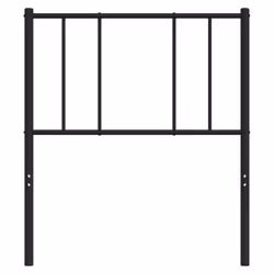 VidaXL 352507 tête de lit et pied de lit Noir - Vue supplémentaire 4