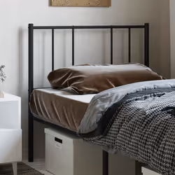 VidaXL 352508 tête de lit et pied de lit Noir