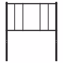 VidaXL 352508 tête de lit et pied de lit Noir - Vue supplémentaire 4