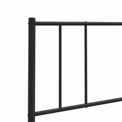 VidaXL 352508 tête de lit et pied de lit Noir - Vue supplémentaire 6