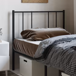 VidaXL 352509 tête de lit et pied de lit Noir