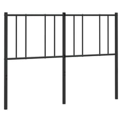 VidaXL 352514 tête de lit et pied de lit Noir