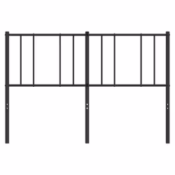 VidaXL 352514 tête de lit et pied de lit Noir - Vue supplémentaire 4