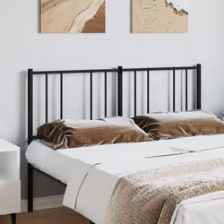 VidaXL 352515 tête de lit et pied de lit Noir