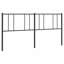 VidaXL 352518, Noir, Acier, 2 m, 2060 mm, 90 cm, 30 mm