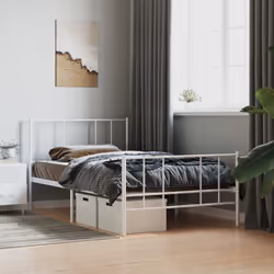 Si vous recherchez un cadre de lit robuste pour votre chambre à coucher, ce cadre de lit classique au design élégant et intem ...