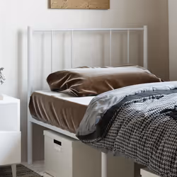 VidaXL 352560 tête de lit et pied de lit Blanc