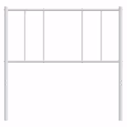 VidaXL 352560 tête de lit et pied de lit Blanc - Vue supplémentaire 4